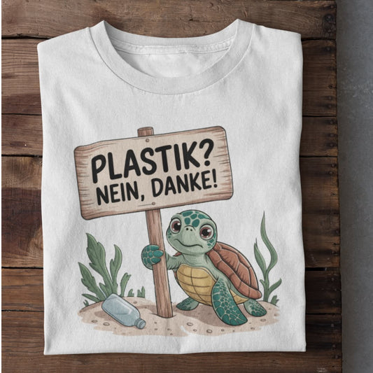 Plastik Nein Danke Organisches Premium Shirt