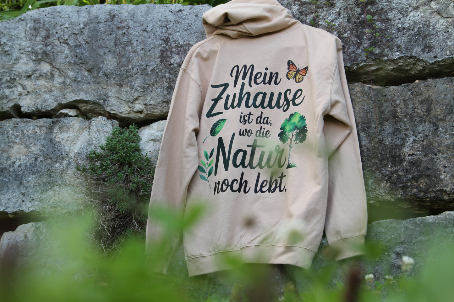 Mein Zuhause Organischer Premium Hoodie