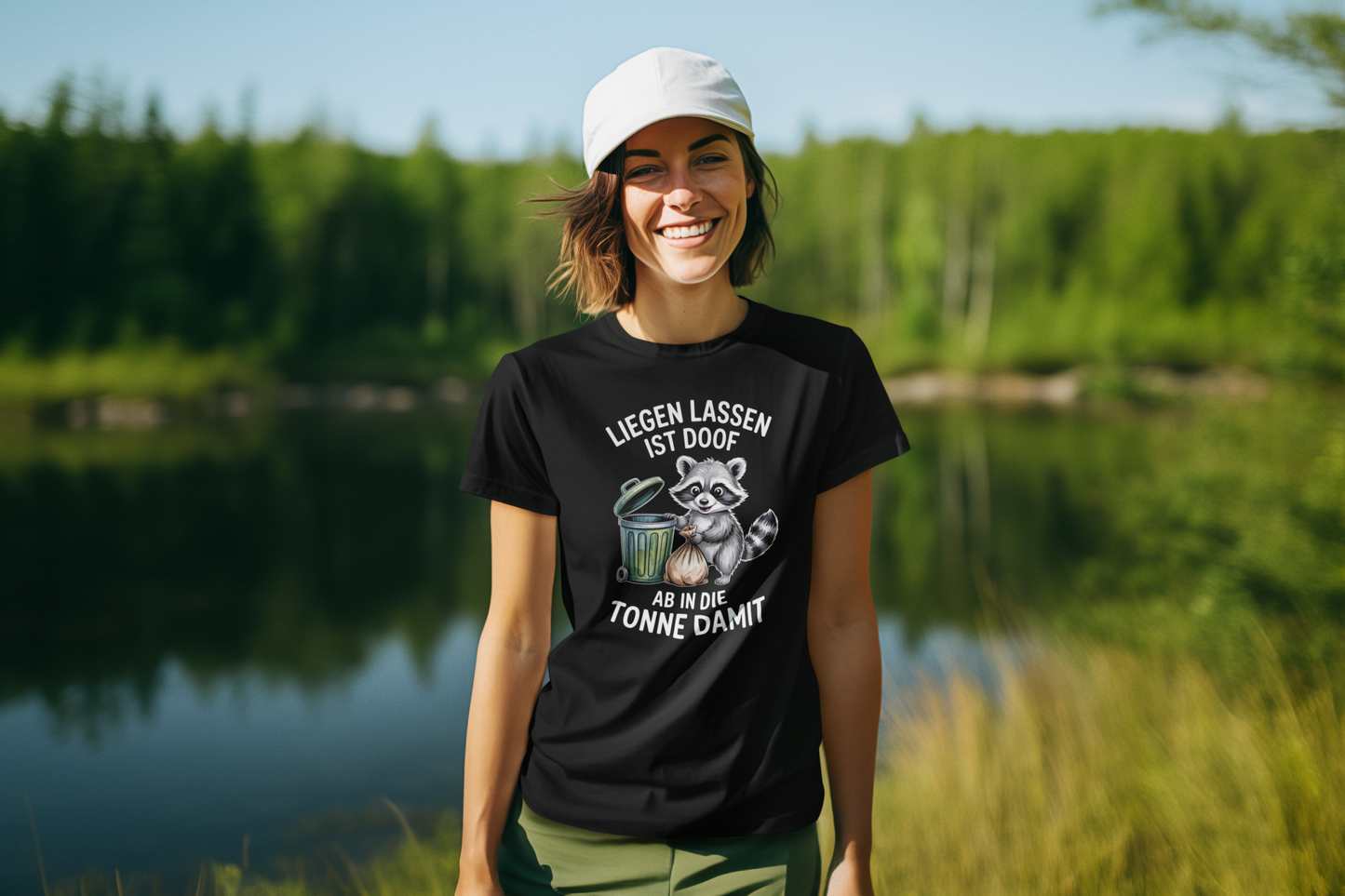 Liegen Lassen Ist Doof Organisches Premium Shirt
