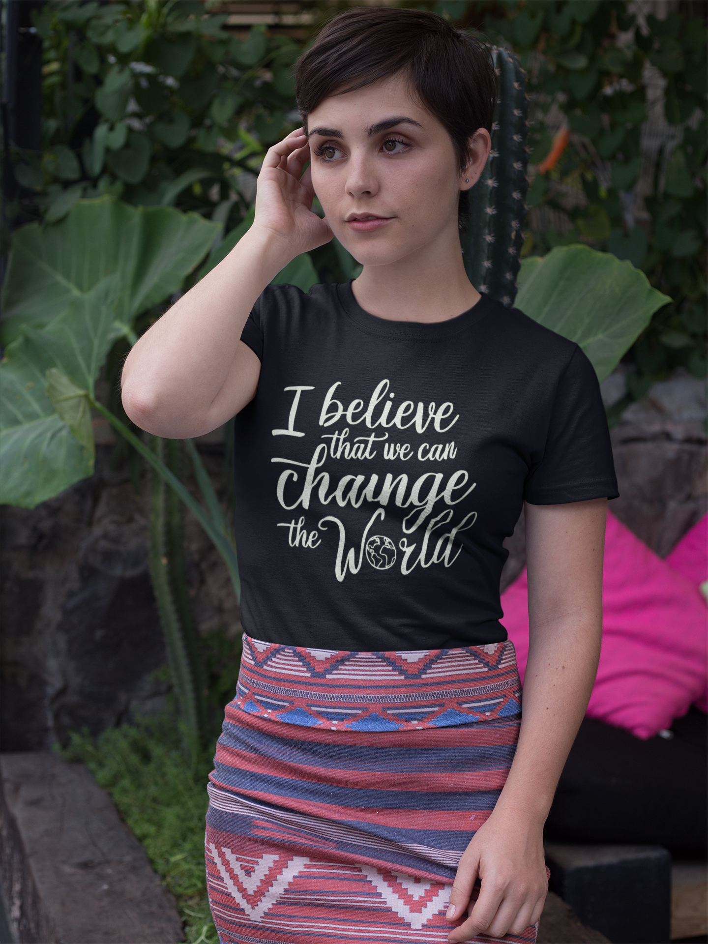 I Believe Organisches Premium W-Shirt