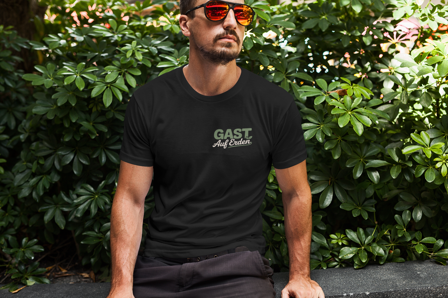 Gast Auf Erden Organisches Premium Shirt