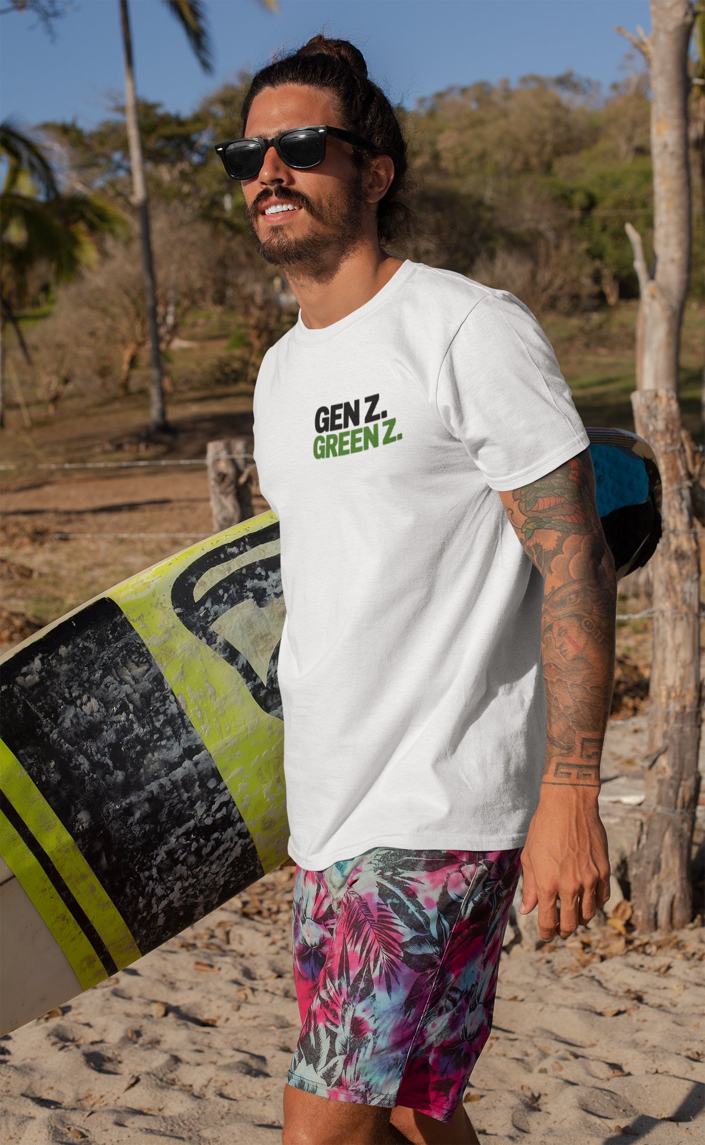 Gen Z. Green Z. Organisches Premium Shirt