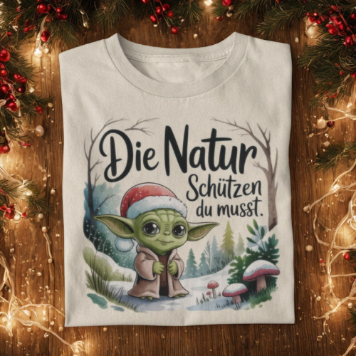 Joda schützt die Natur Organisches Premium Shirt