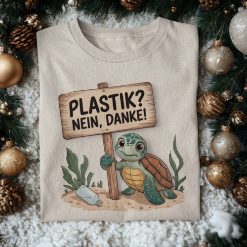Plastik Nein Danke Organisches Premium Shirt