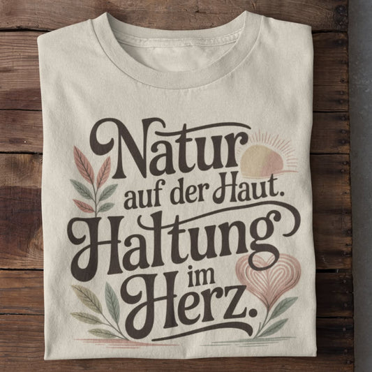 Natur Auf Der Haut Organisches Premium Shirt