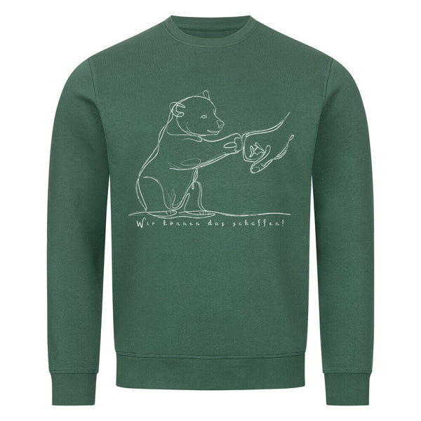 Wir können das schaffen Organisches Premium Bio Sweatshirt