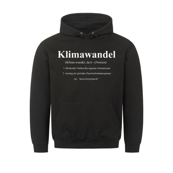 Klimawandel Definition Organischer Premium Hoodie