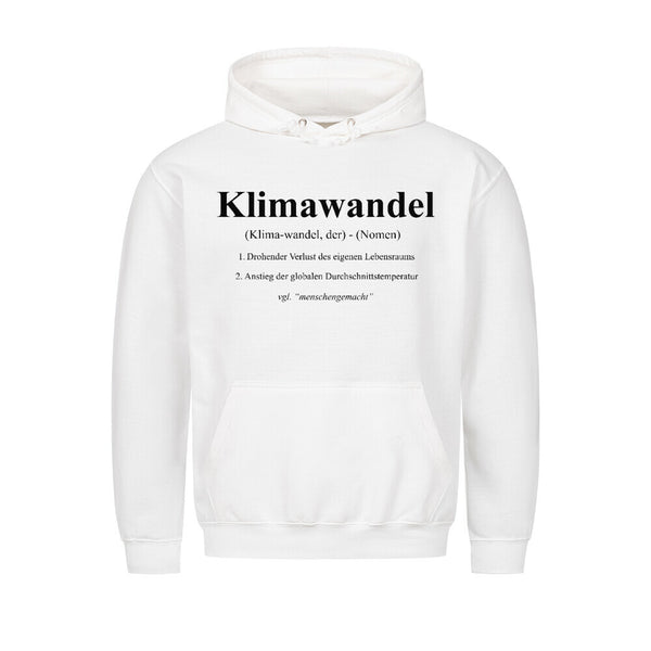 Klimawandel Definition Organischer Premium Hoodie