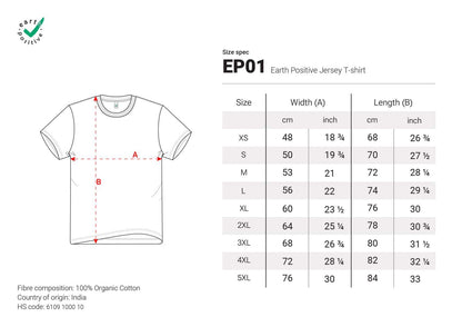 Nachhaltiges Baumwoll-Shirt