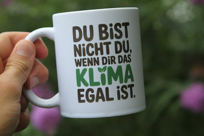Du Bist Nicht Du Premium Tasse