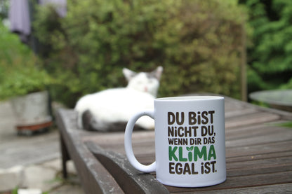 Du Bist Nicht Du Premium Tasse