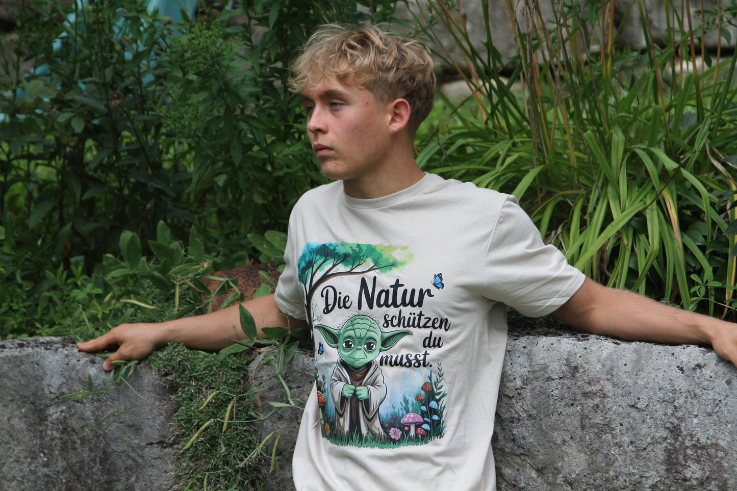 Natur Schützen Müssen Organisches Premium Shirt