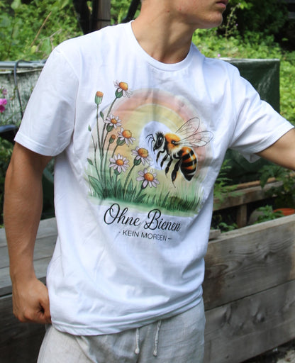 Ohne Bienen kein Morgen Organisches Premium Shirt