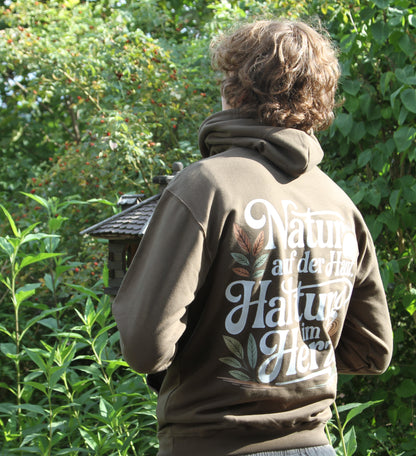 Natur Auf Der Haut Organischer Premium Hoodie