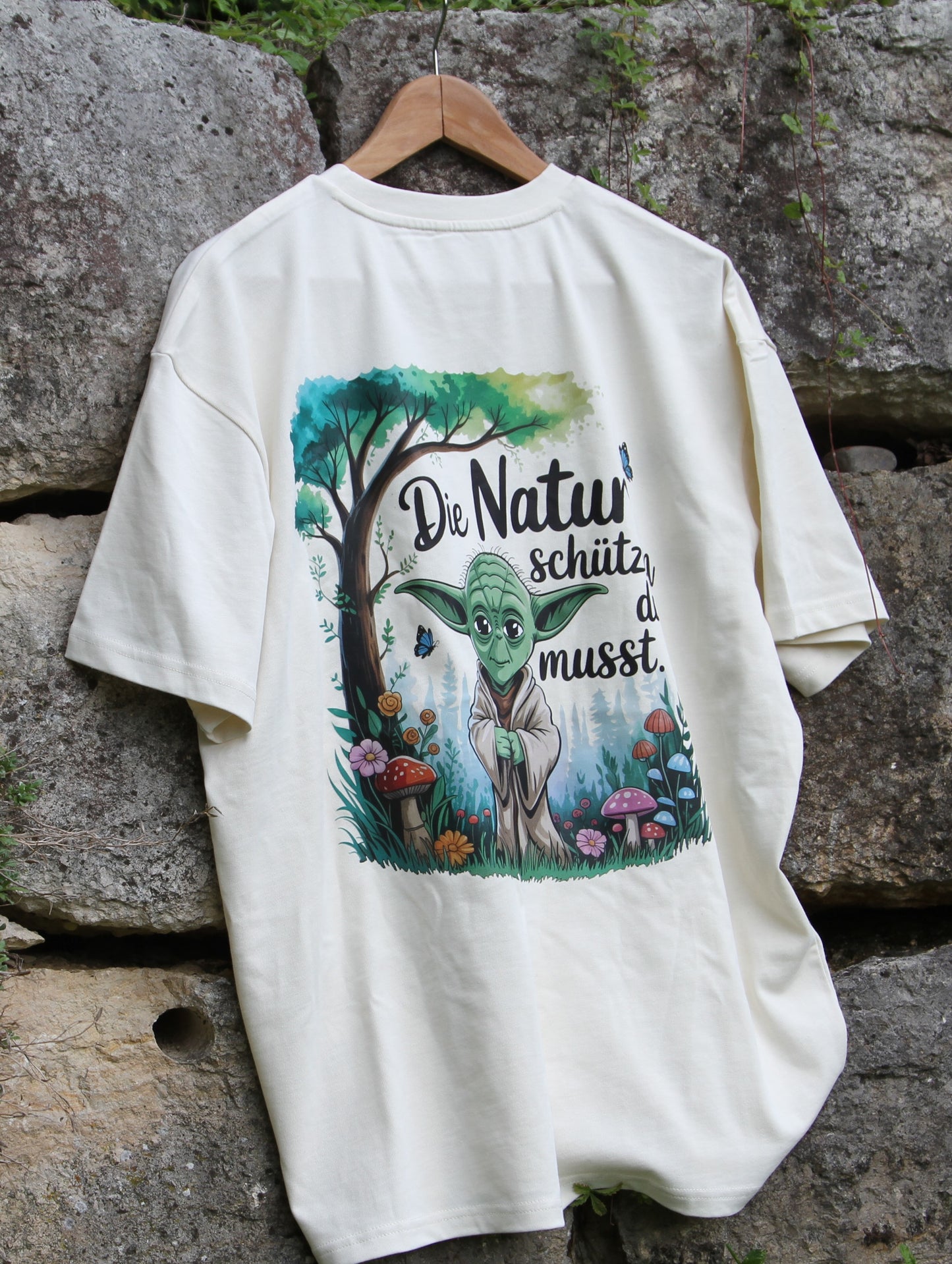 Natur Schützen Müssen Organisches Premium Oversized Shirt