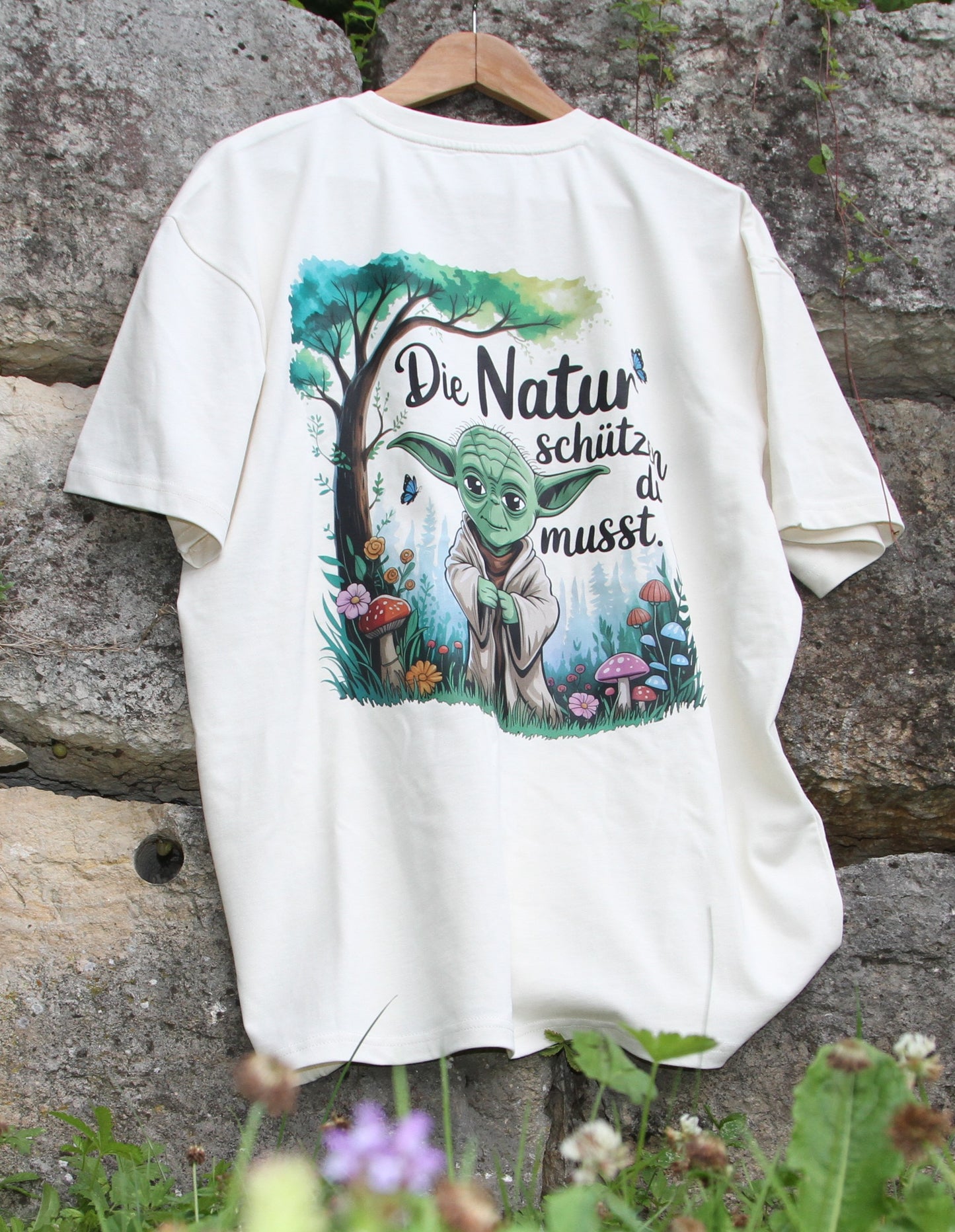Natur Schützen Müssen Organisches Premium Oversized Shirt