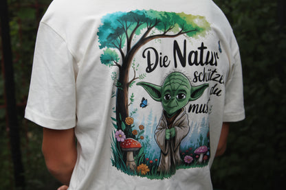 Natur Schützen Müssen Organisches Premium Oversized Shirt