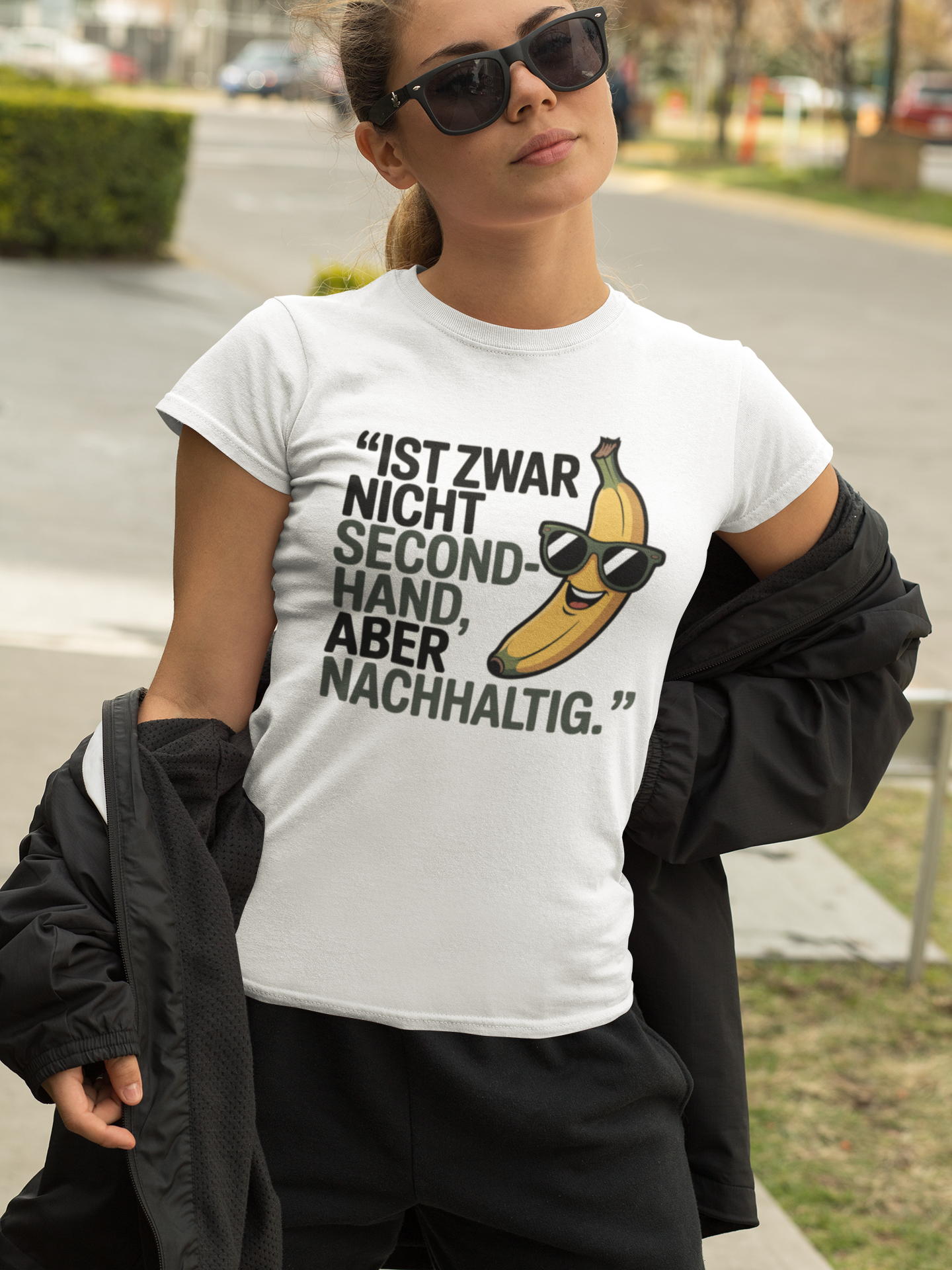 Ist zwar nicht Secondhand Organisches Bio Shirt