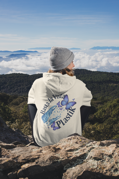 Hasta La Vista Organischer Premium Hoodie