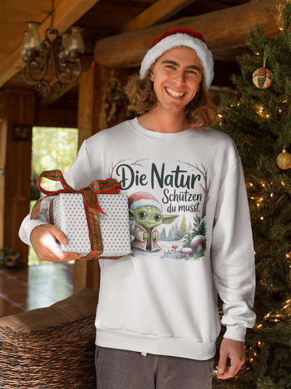 Joda schützt die Natur Organisches Premium Bio Sweatshirt