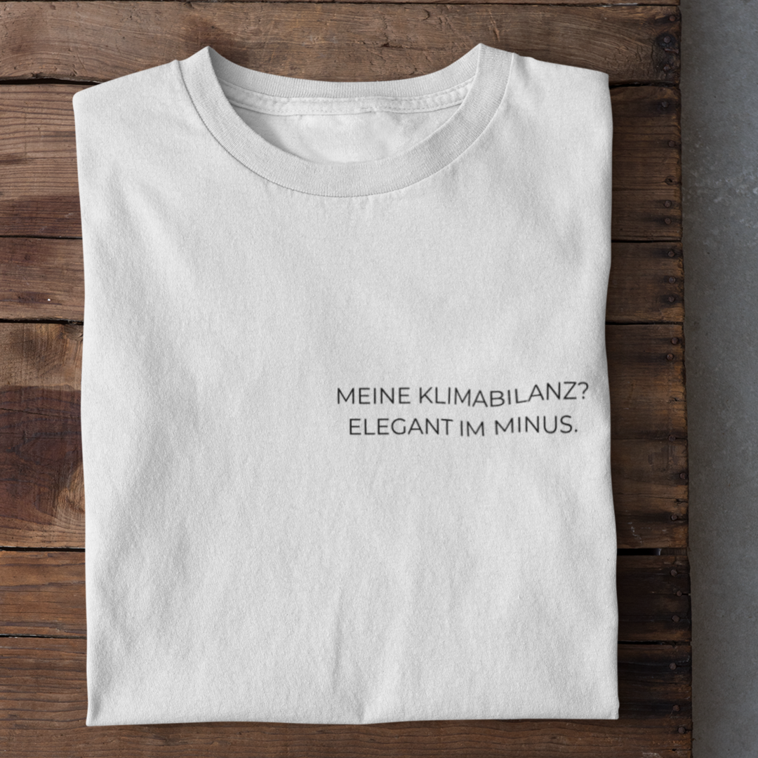 Meine Klimabilanz Organisches Bio Shirt