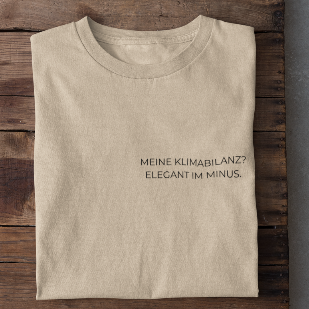Meine Klimabilanz Organisches Premium Shirt