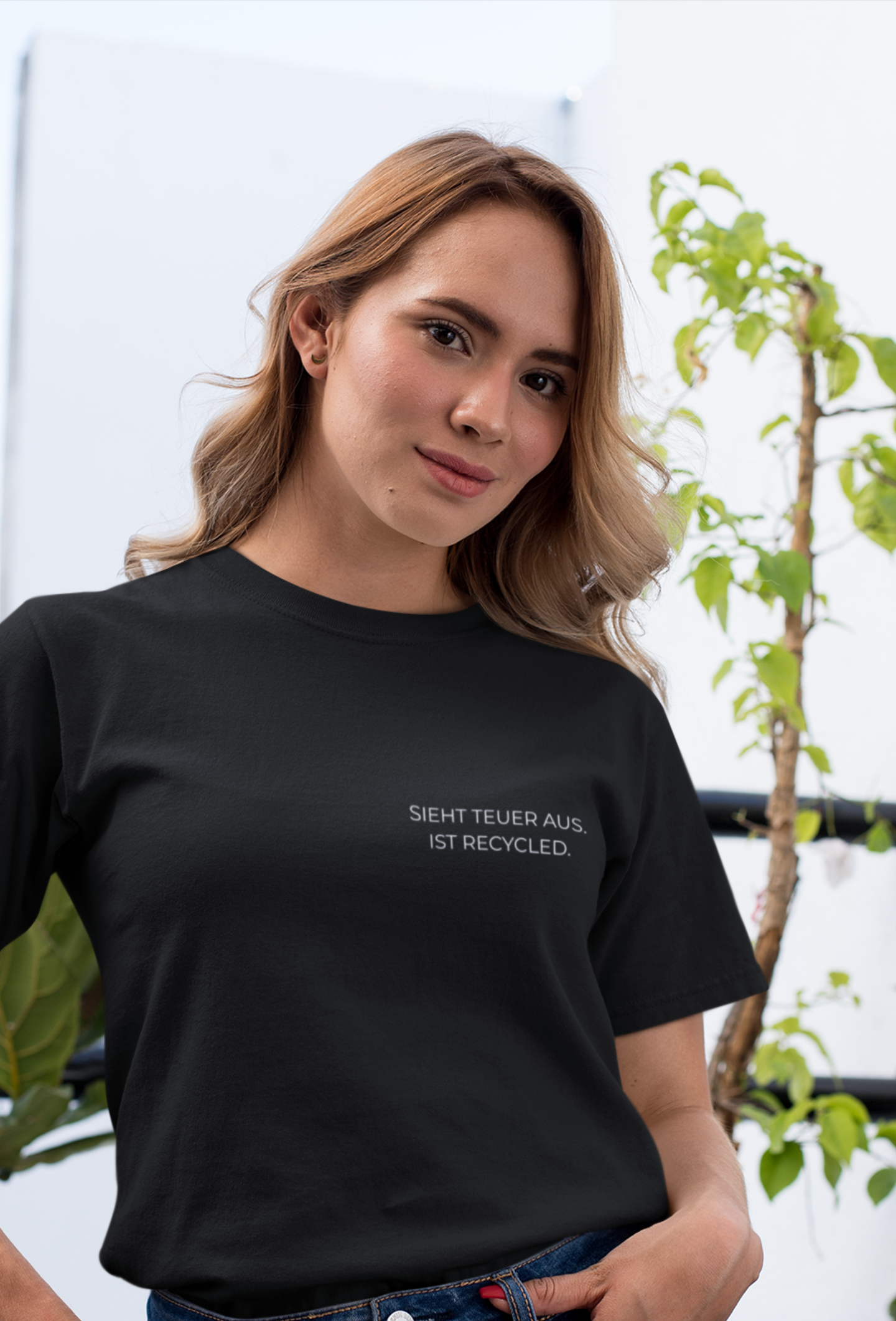 Sieht Teuer Aus Organisches Premium Shirt