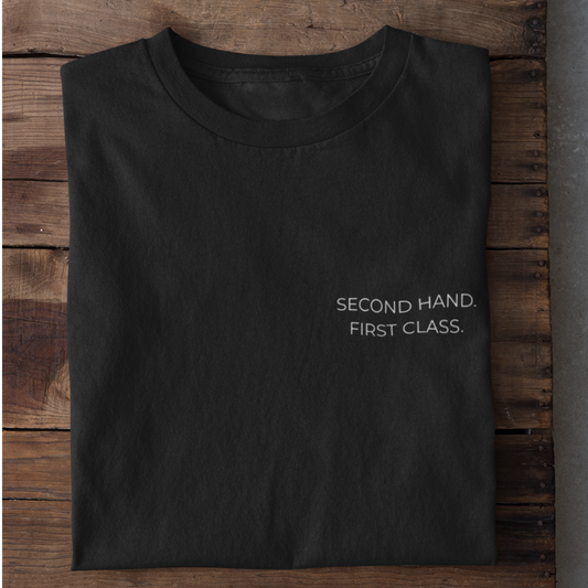 Second Hand, First Class Organisches Premium Shirt