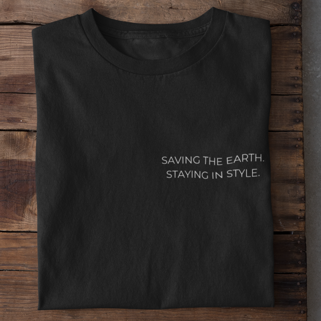 Saving The Earth Organisches Premium Shirt