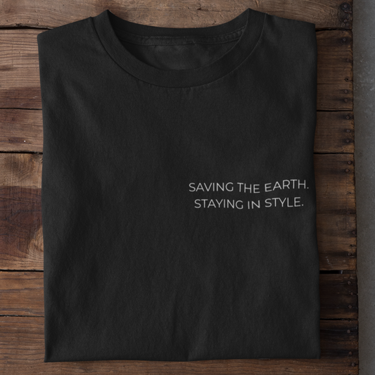 Saving The Earth Organisches Premium Shirt