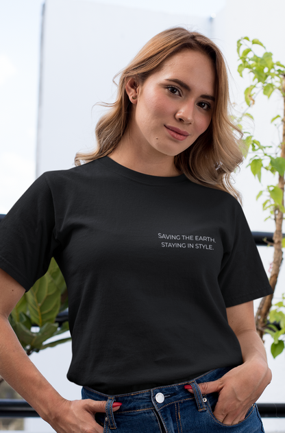 Saving The Earth Organisches Premium Shirt