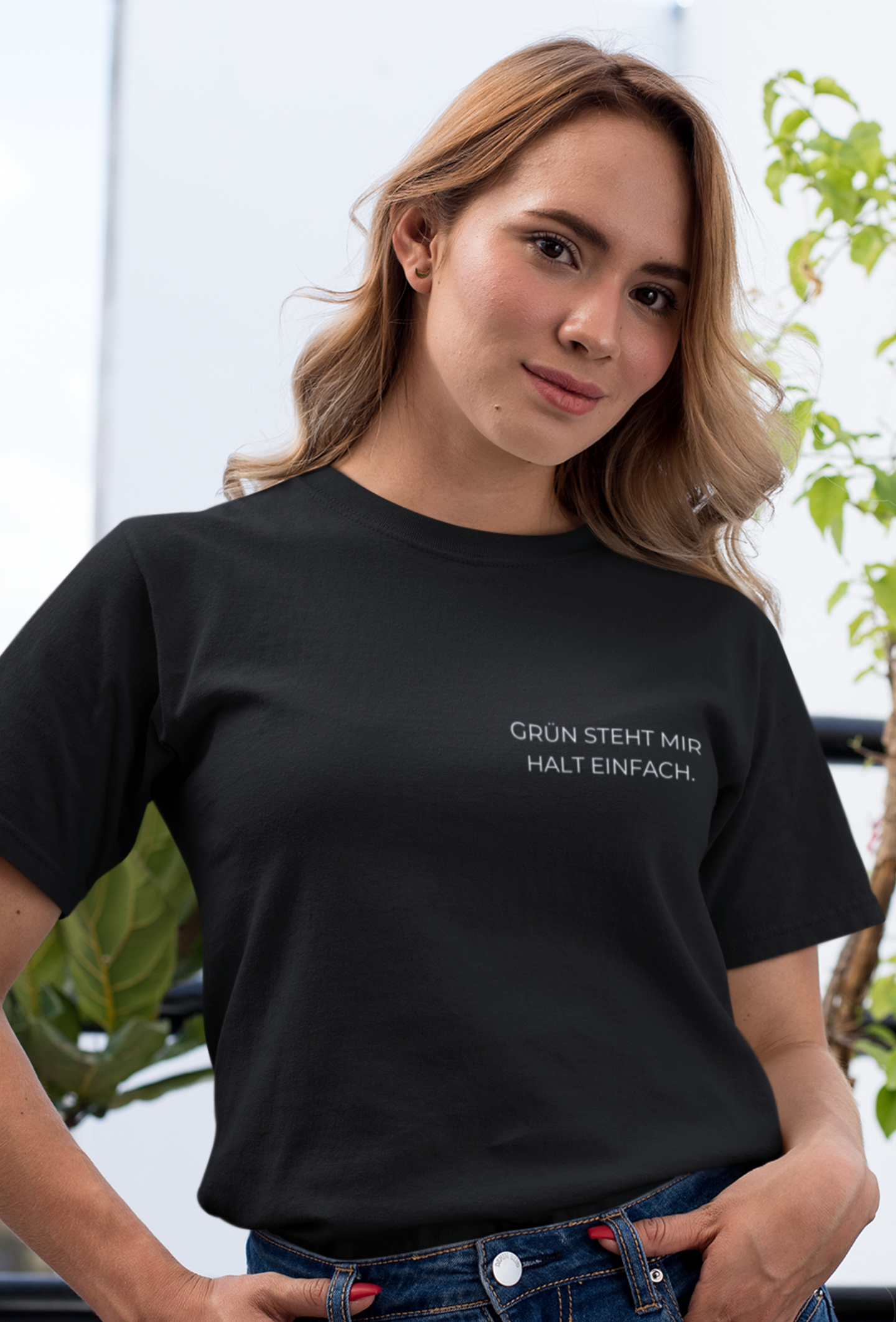 Grün Steht Mir Organisches Premium Shirt