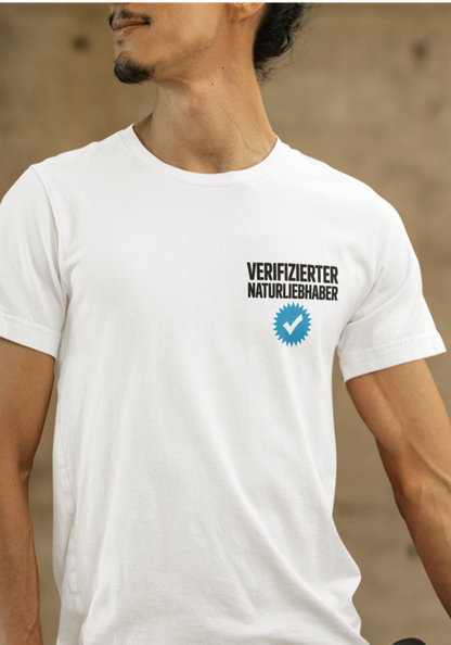 Verifizierter Naturliebhaber Organisches Premium Shirt