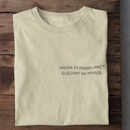 Meine Klimabilanz Organisches Premium W-Shirt