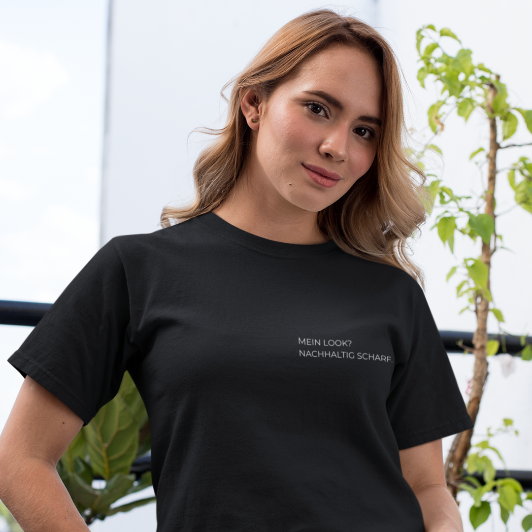 Mein Look Nachhaltig Scharf Organisches Premium Shirt
