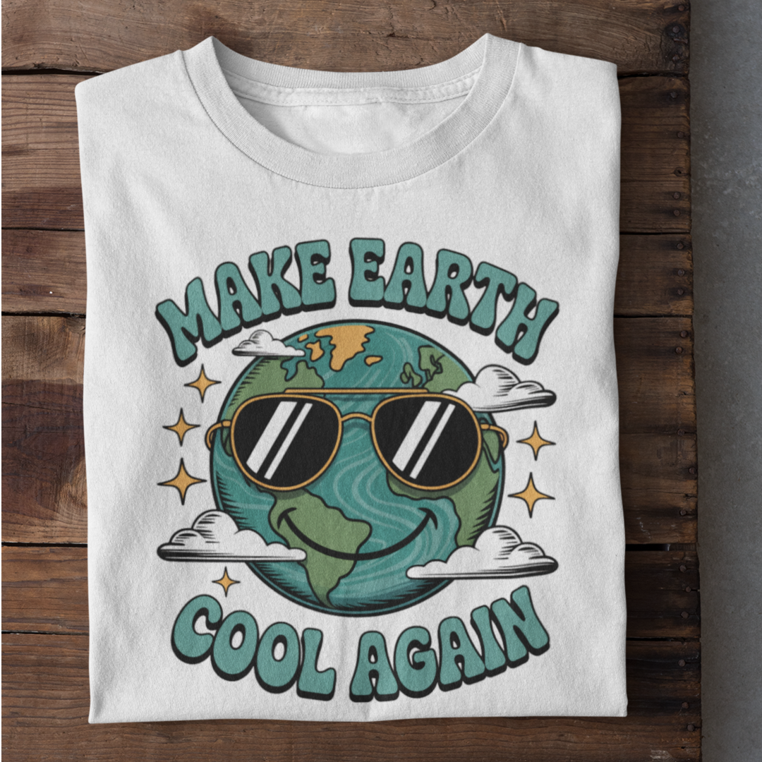 Make Earth Cool Again Organisches Premium Shirt