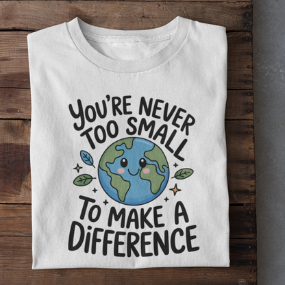 You´re never too small Organisches Premium Shirt