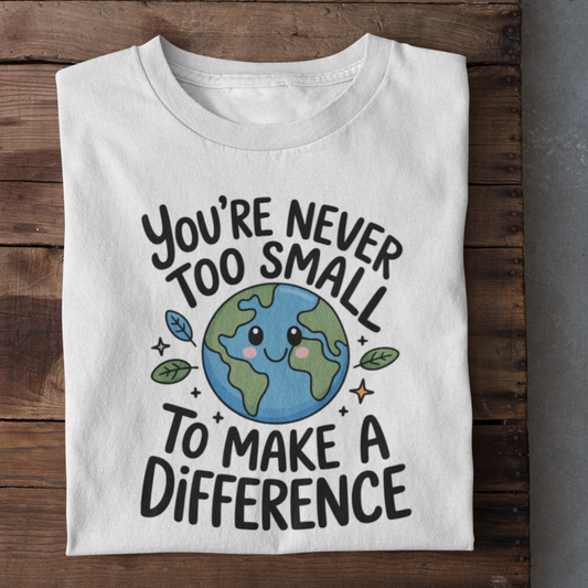 You´re never too small Organisches Premium Shirt