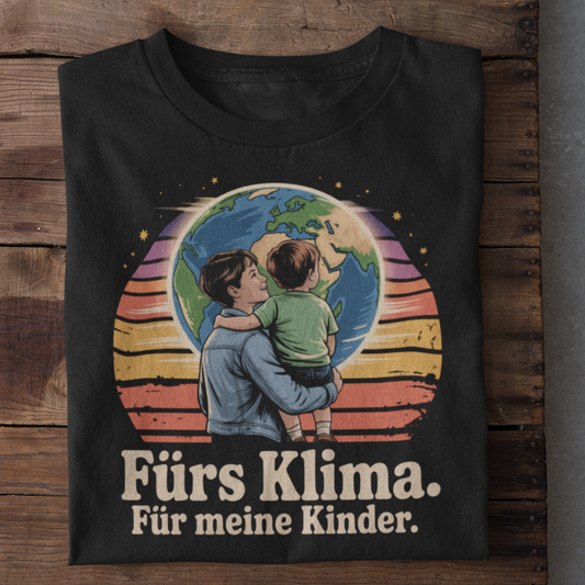 Fürs Klima Für Meine Kinder Organisches Premium Shirt
