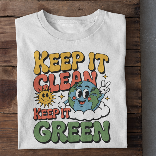 Keep It Clean Organisches Premium Shirt