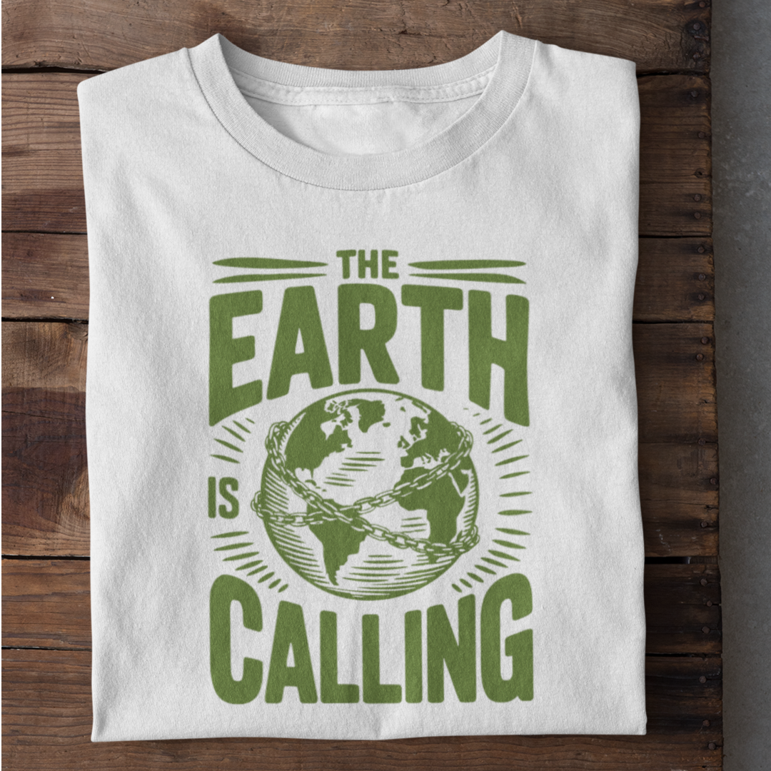 Earth Is Calling Organisches Premium Shirt
