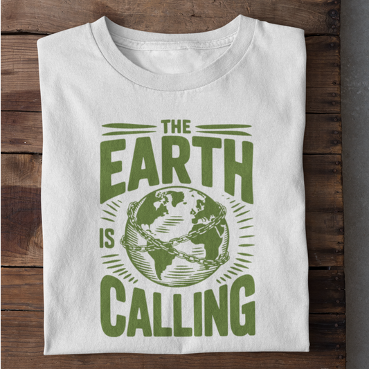 Earth Is Calling Organisches Premium Shirt