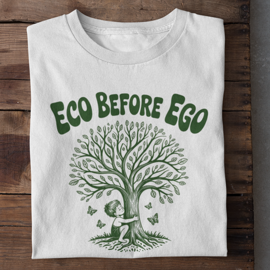 Eco before Ego Organisches Premium Shirt