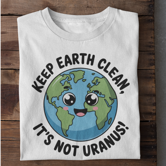 Keep Earth Clean Organisches Premium Shirt