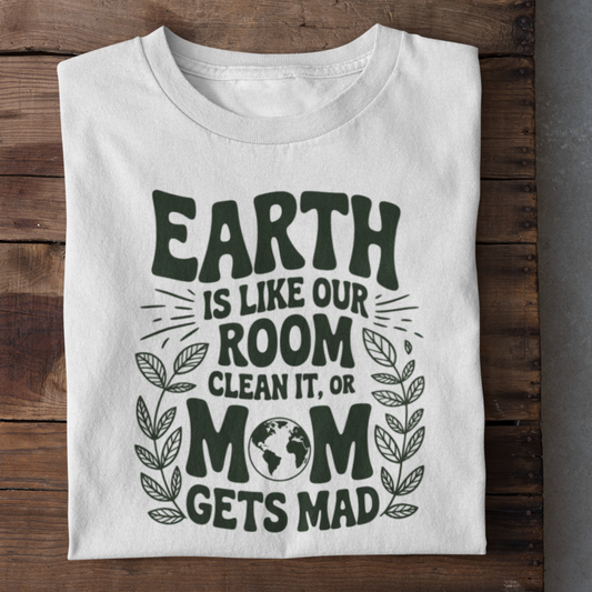 Earth Is Like Our Room Organisches Premium Shirt