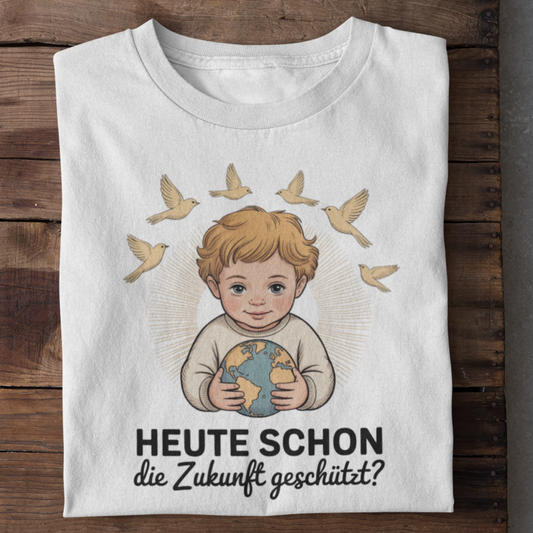 Zukunft Schützen Organisches Premium Shirt