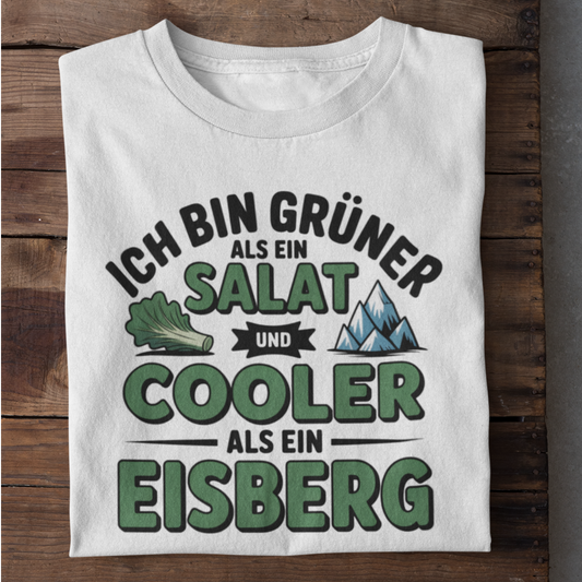 Grüner Als Ein Salat Organisches Premium Shirt