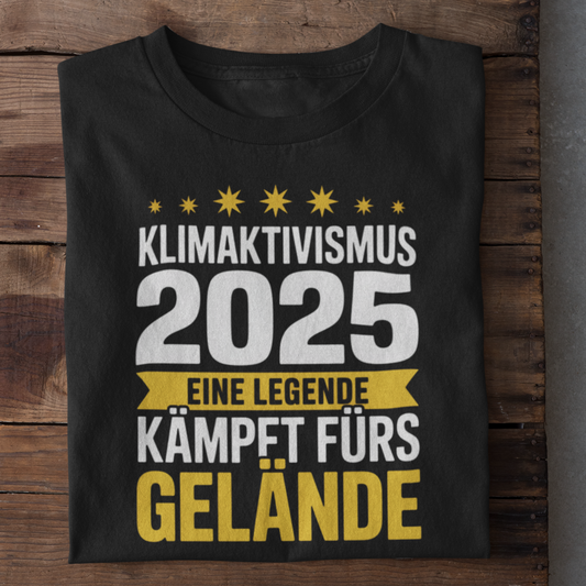 Klimaaktivismus 2025 Organisches Premium Shirt