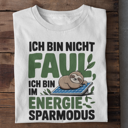Im Energiesparmodus Organisches Premium Shirt