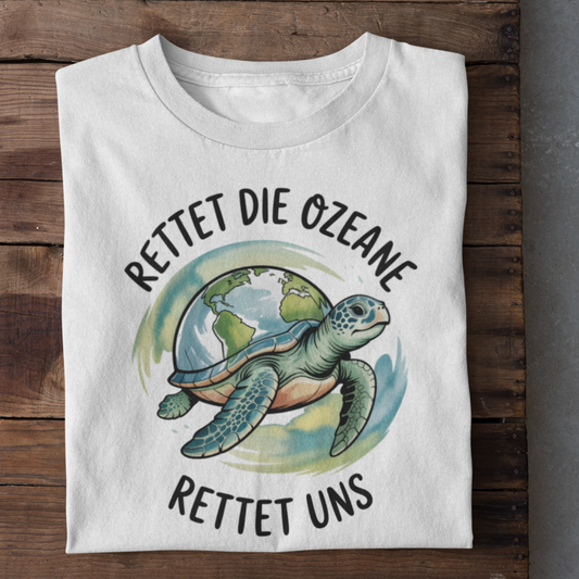 Rettet Die Ozeane Organisches Premium Shirt